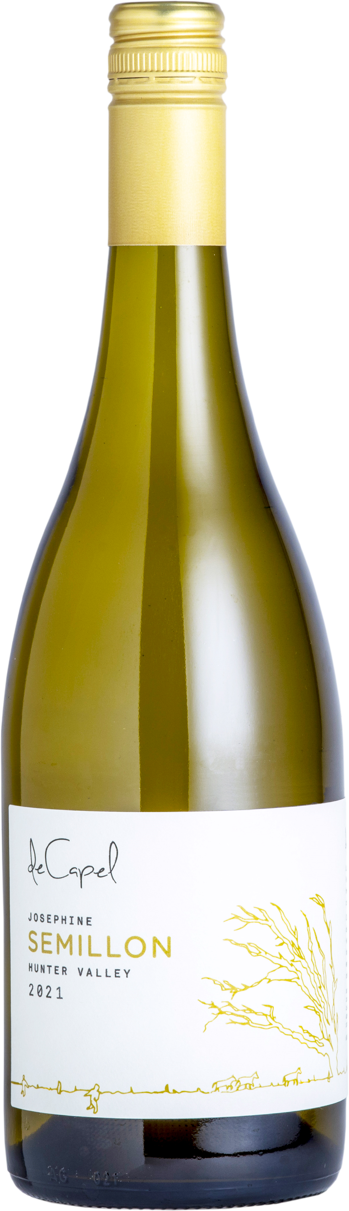 de Capel Wines Josephine Hunter Valley Semillon 2021 Hunter Valley